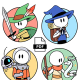 The Hero's Journal Storyline Digital Bundle