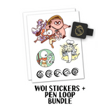 Stickers + Pen Loop Bundle