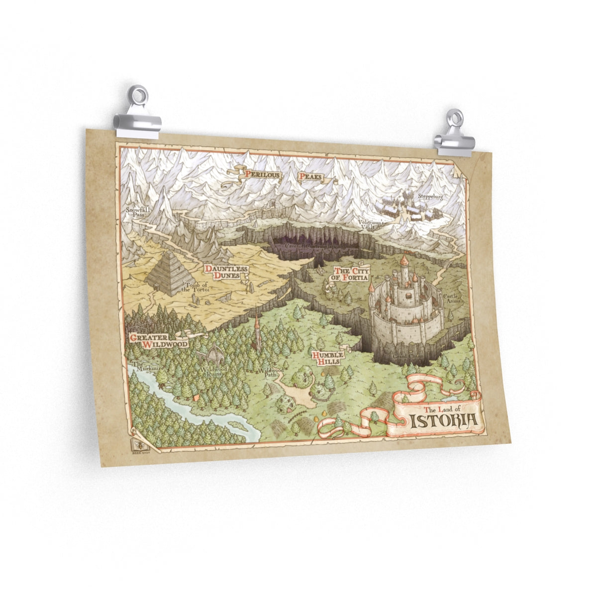 The Land of Istoria Print